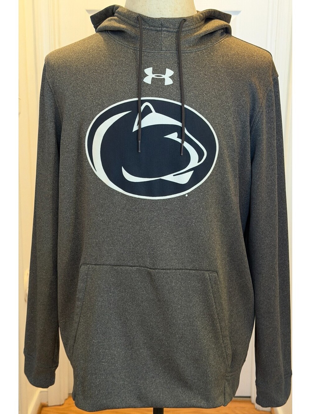 Under Armour Men's Penn State Nittany Lions ColdGear Hooded Sweatshirt (Size Lar
